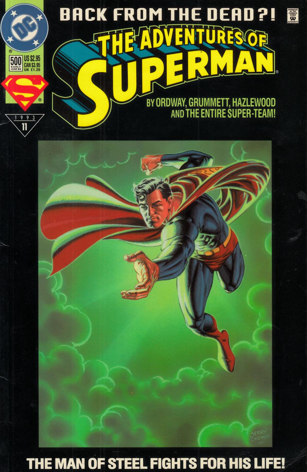 Adventures of Superman #500 Unbagged Good (2.0) [DC Comic] LARGE