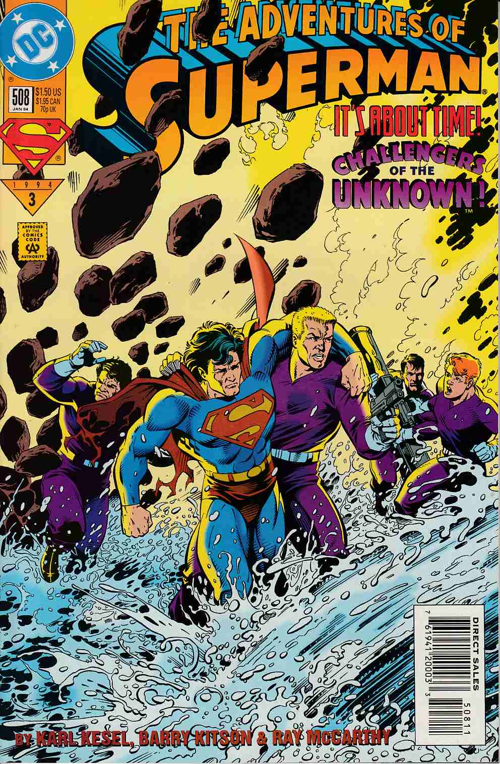 Adventures of Superman #508 Near Mint (9.4) [DC Comic] THUMBNAIL