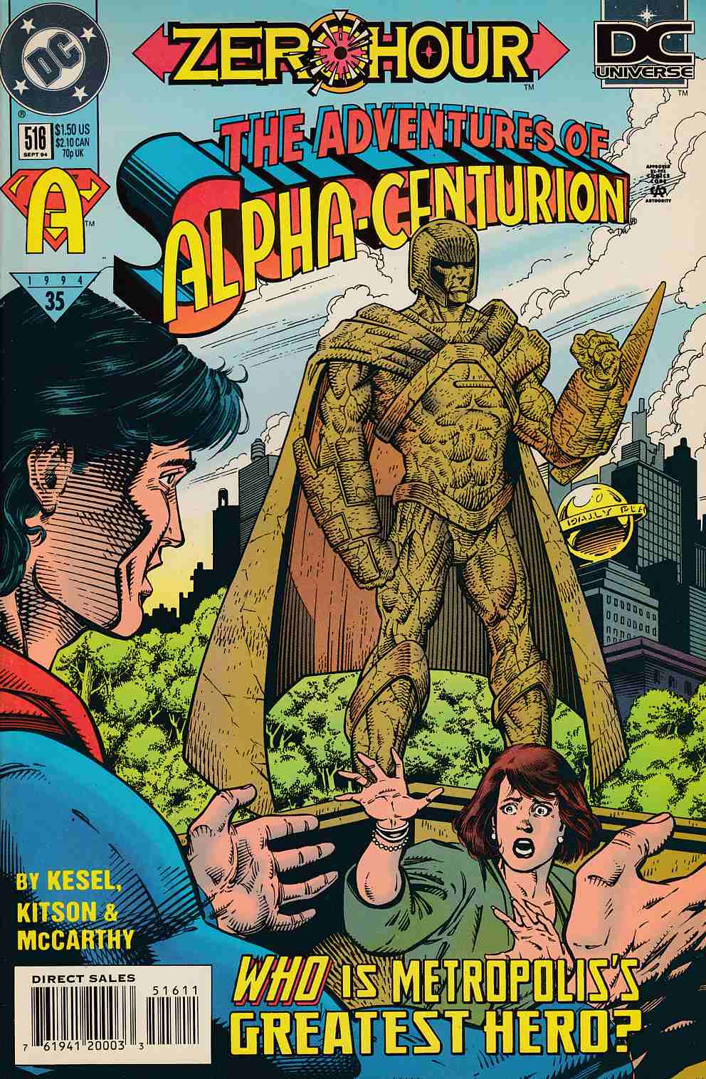 Adventures of Superman #516 Very Fine (8.0) [DC Comic] LARGE