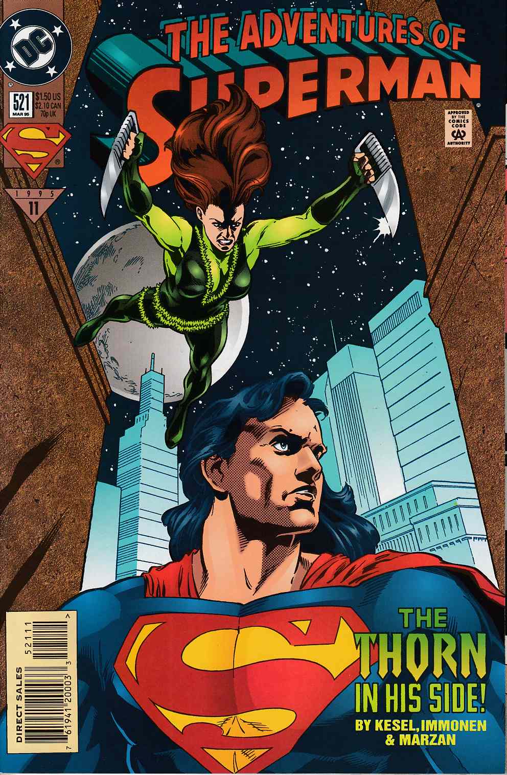 Adventures of Superman #521 Fine/Very FIne (7.0) [DC Comic] THUMBNAIL