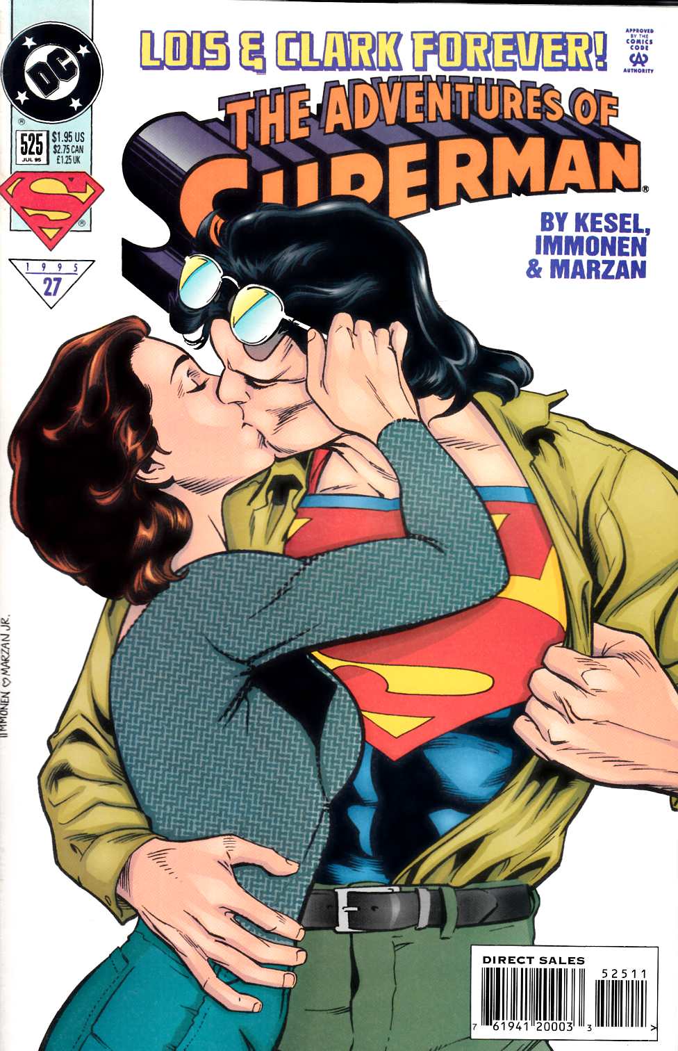Adventures of Superman #525  Very Fine (8.0) [DC Comic] THUMBNAIL