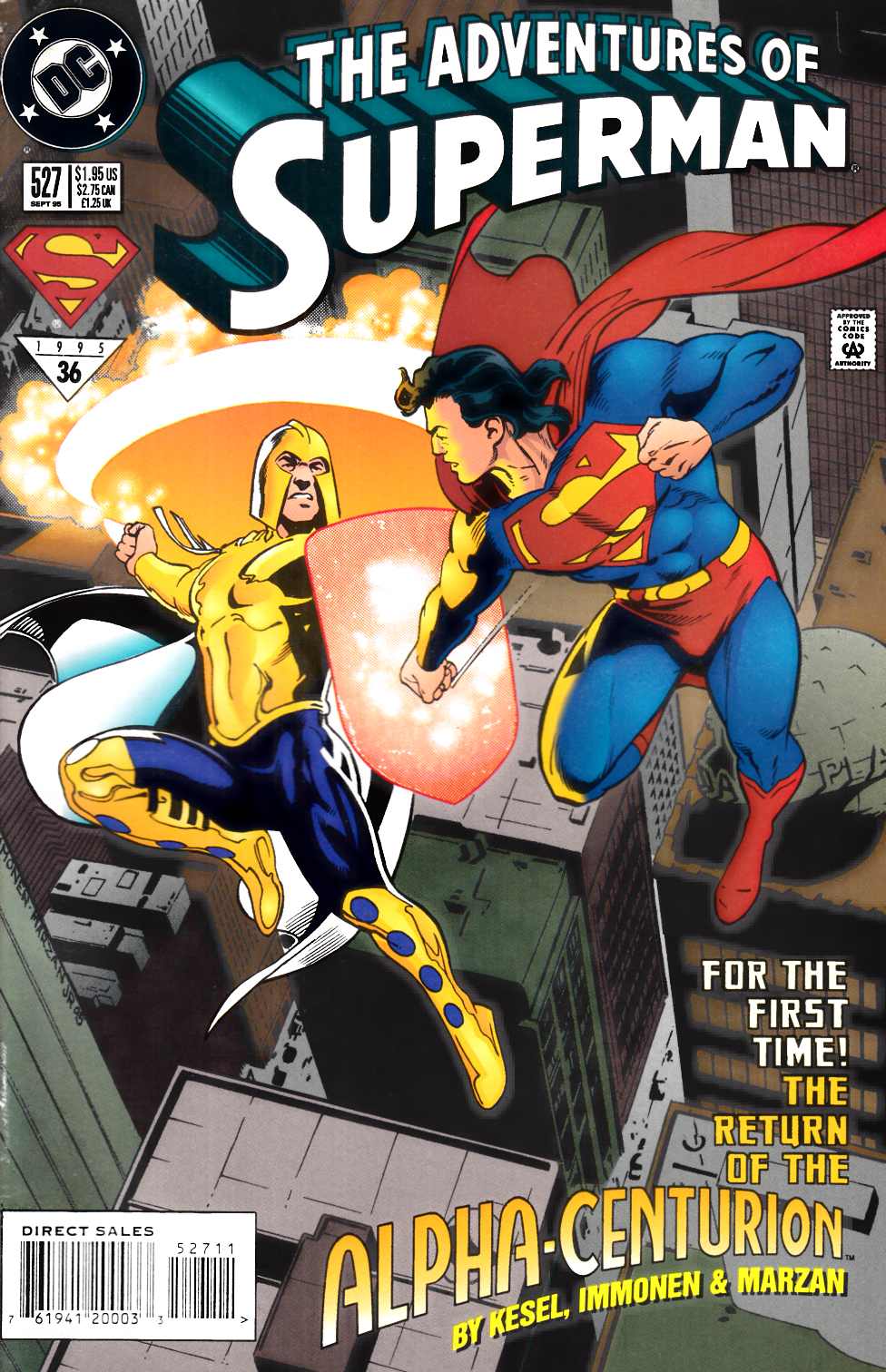 Adventures of Superman #527 Fine Minus (5.5) [DC Comic] LARGE