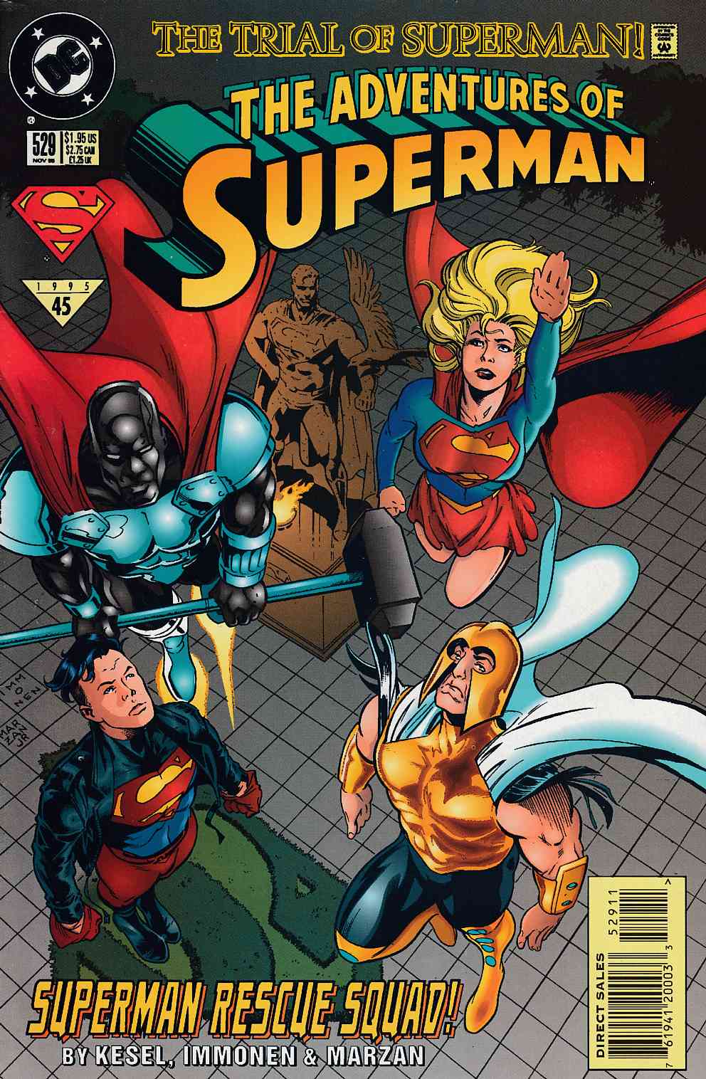 Adventures of Superman #529 Very Fine Minus (7.5) [DC Comic] LARGE