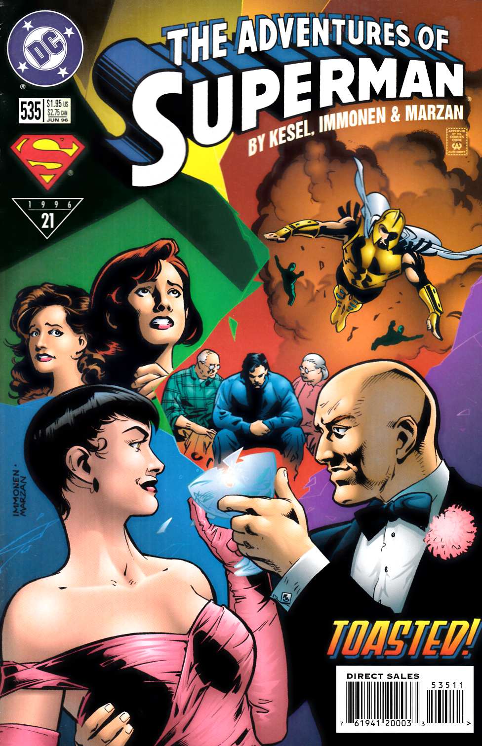 Adventures of Superman #535 Fine Minus (5.5) [DC Comic] LARGE
