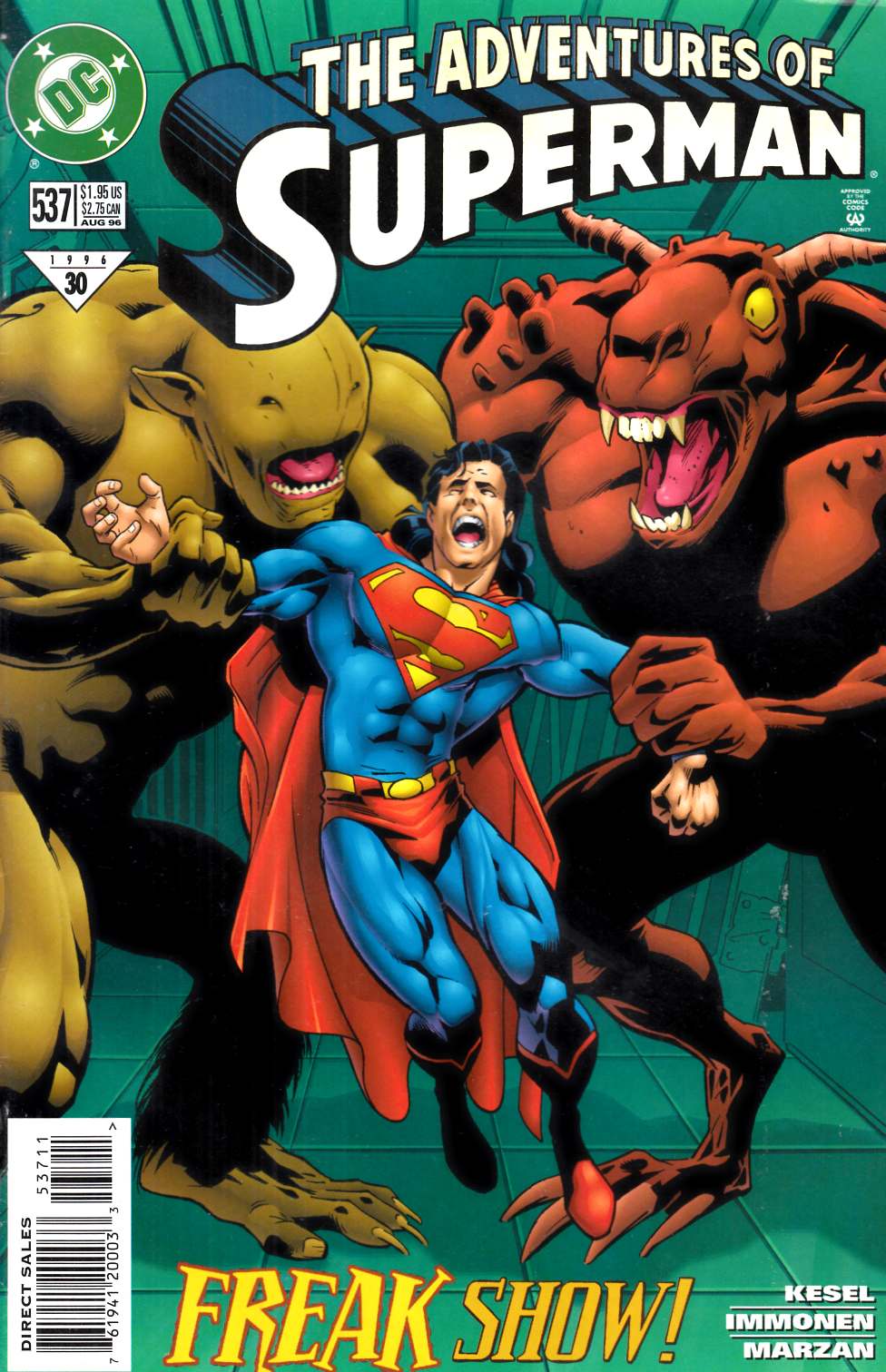 Adventures of Superman #537 Fine Minus (5.5) [DC Comic] THUMBNAIL