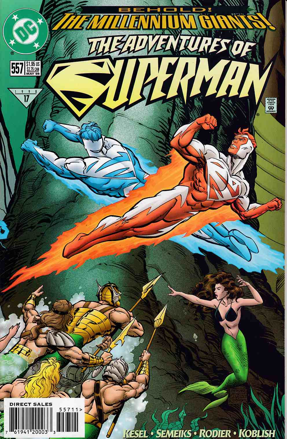 Adventures of Superman #557 Near Mint (9.4) [DC Comic] THUMBNAIL