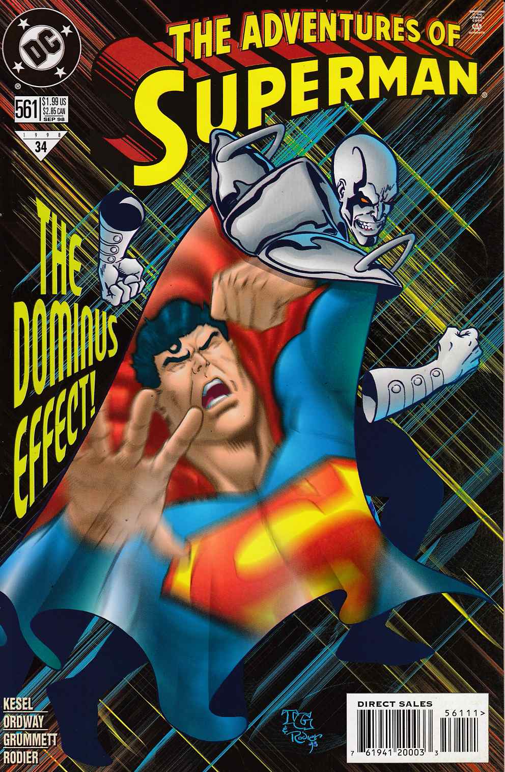 Adventures of Superman #561 Very FIne (8.0) [DC Comic] LARGE