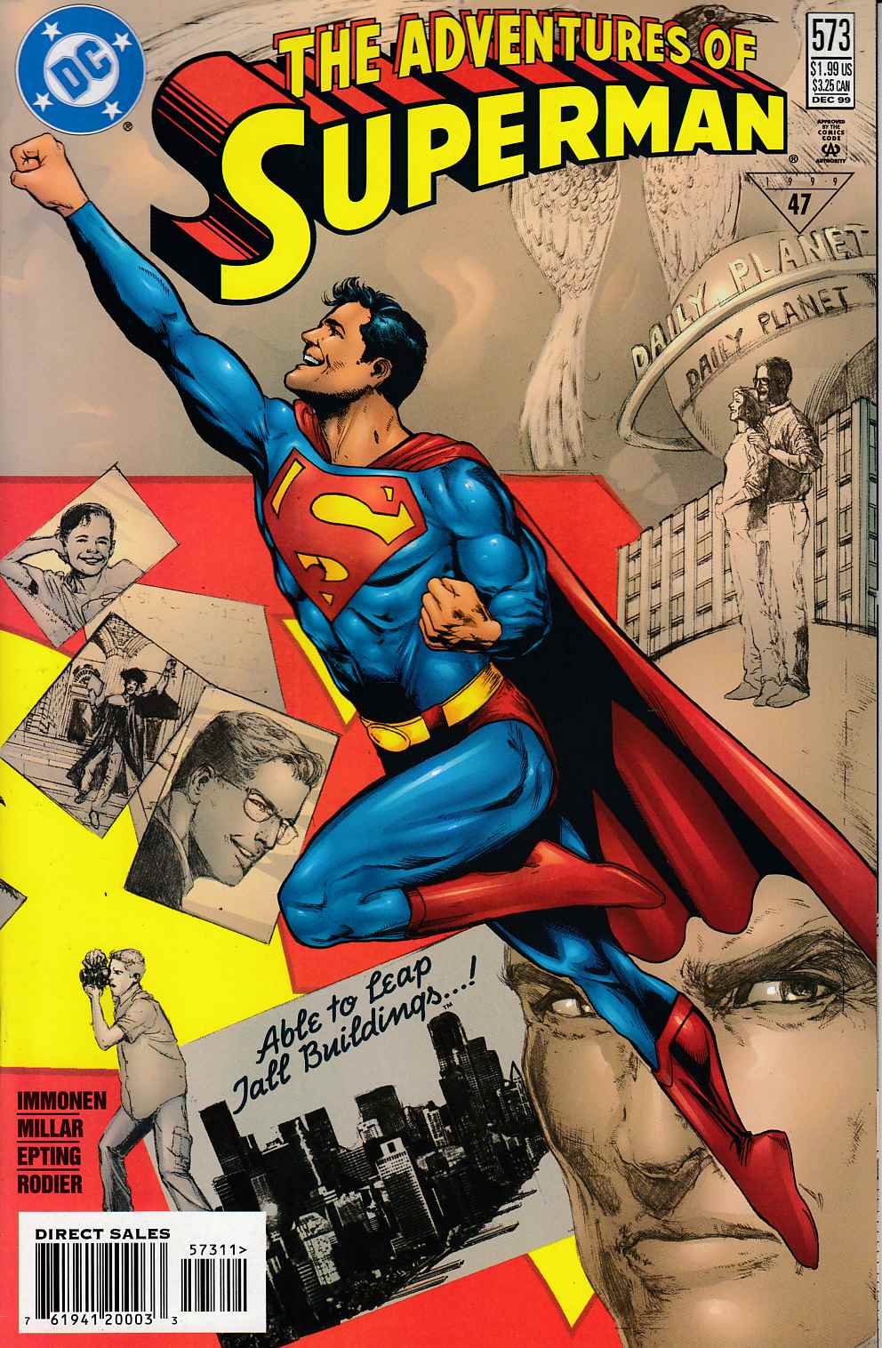 Adventures of Superman #573 Near Mint (9.4) [DC Comic] THUMBNAIL