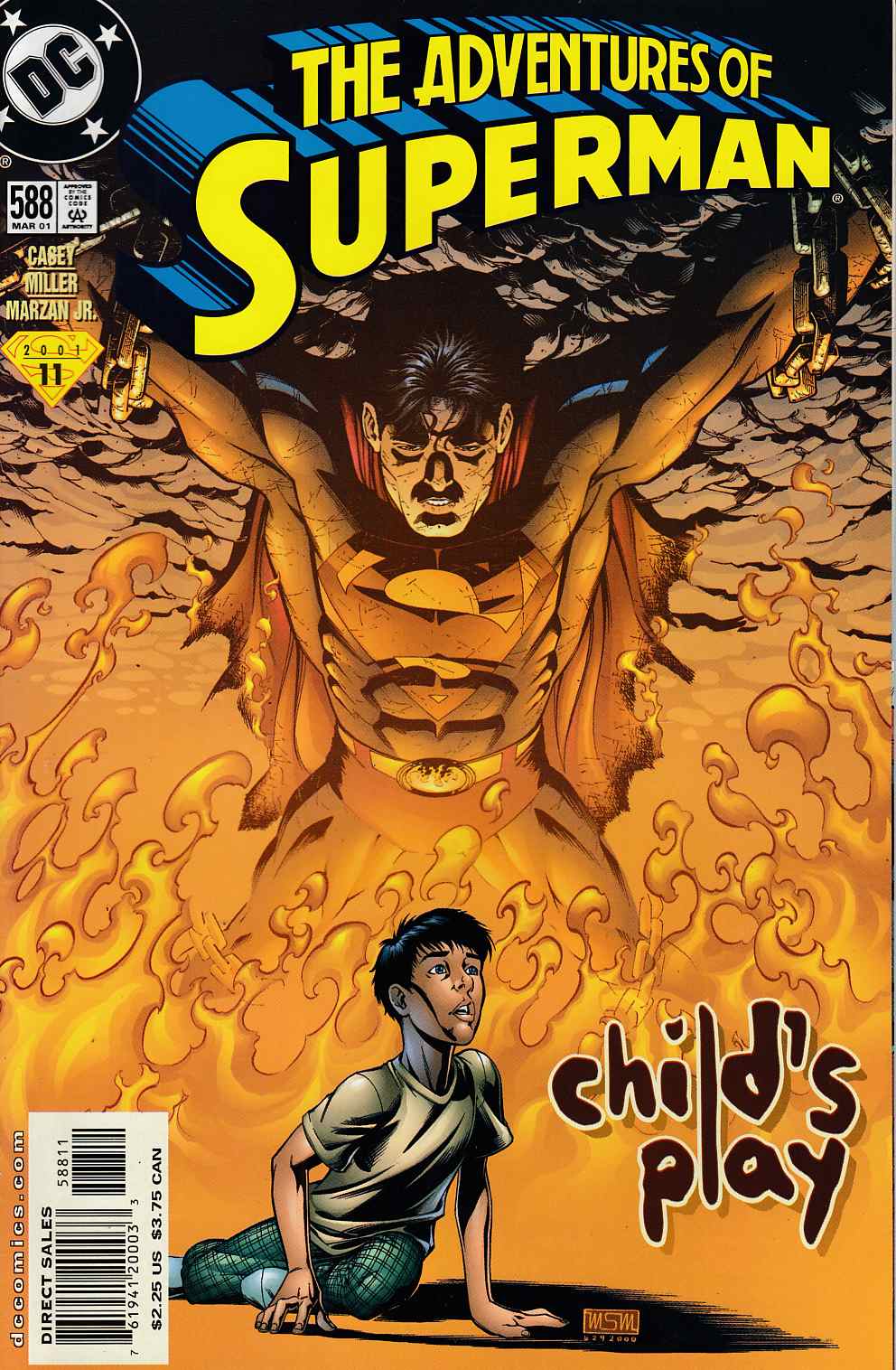 Adventures of Superman #588 Near Mint (9.4) [DC Comic] THUMBNAIL