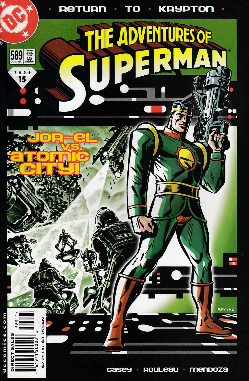 Adventures of Superman #589 Near Mint (9.4) [DC Comic] LARGE