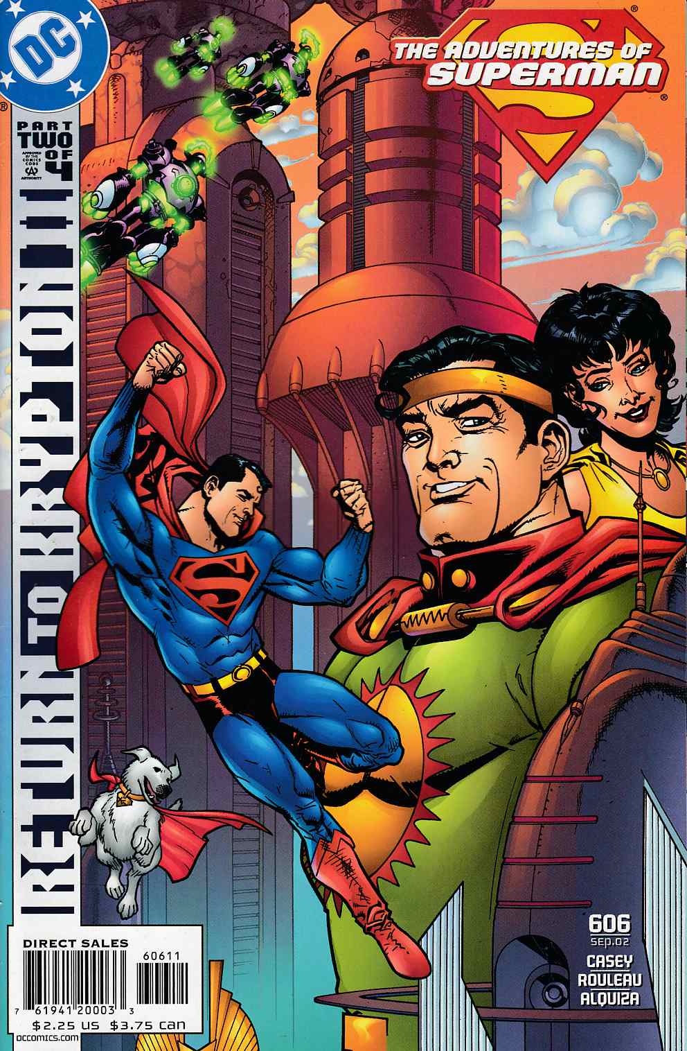 Adventures of Superman #606 Near Mint (9.4) [DC Comic] THUMBNAIL