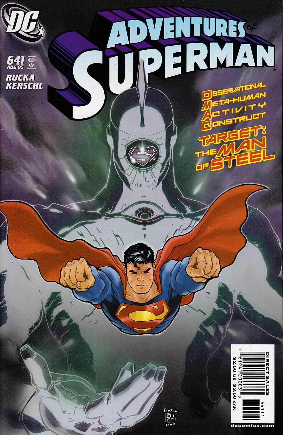 Adventures of Superman #641 Very Fine (8.0) [DC Comic] LARGE
