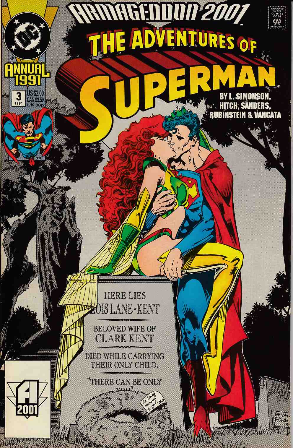 Adventures of Superman Annual #3 Very Fine (8.0) [DC Comic] LARGE