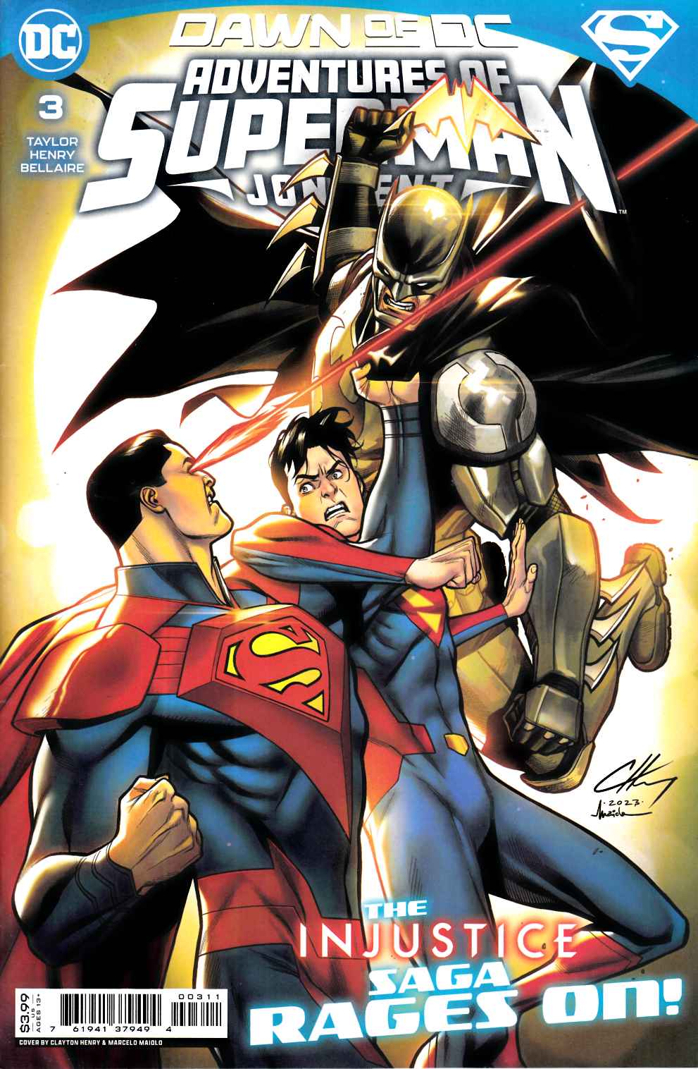Adventures of Superman Jon Kent #3 Near Mint (9.4) [DC Comic] THUMBNAIL