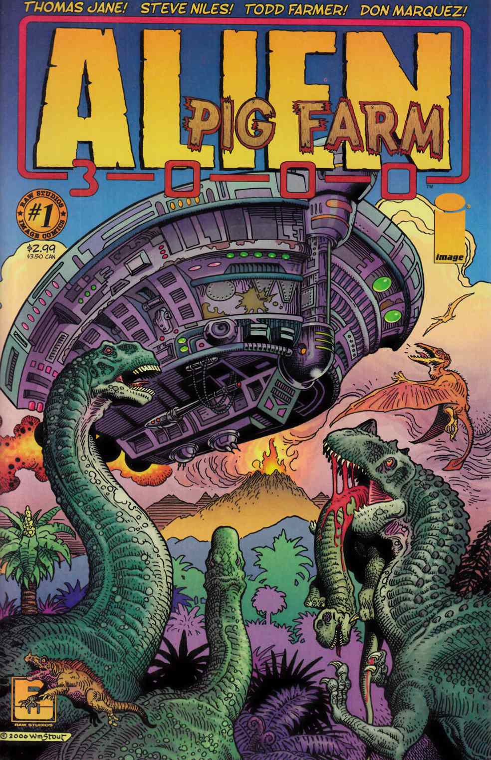 Alien Pig Farm 3000 #1 Near Mint (9.4) [Image Comic] THUMBNAIL