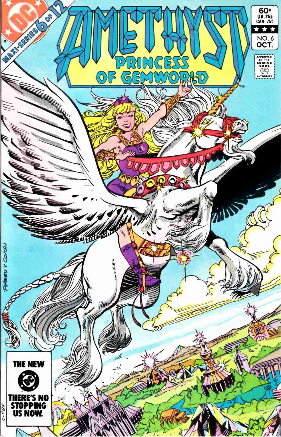 Amethyst Princess of Gemworld #6 Fine (6.0) [DC Comic] LARGE