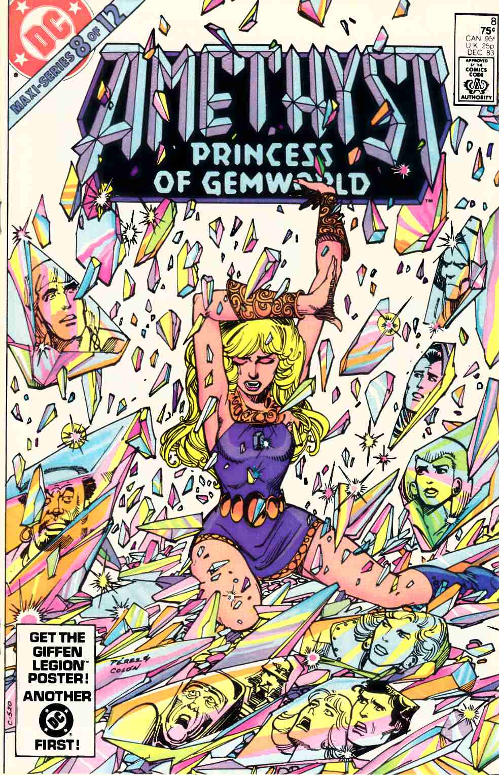 Amethyst Princess of Gemworld #8 Fine (6.0) [DC Comic] THUMBNAIL