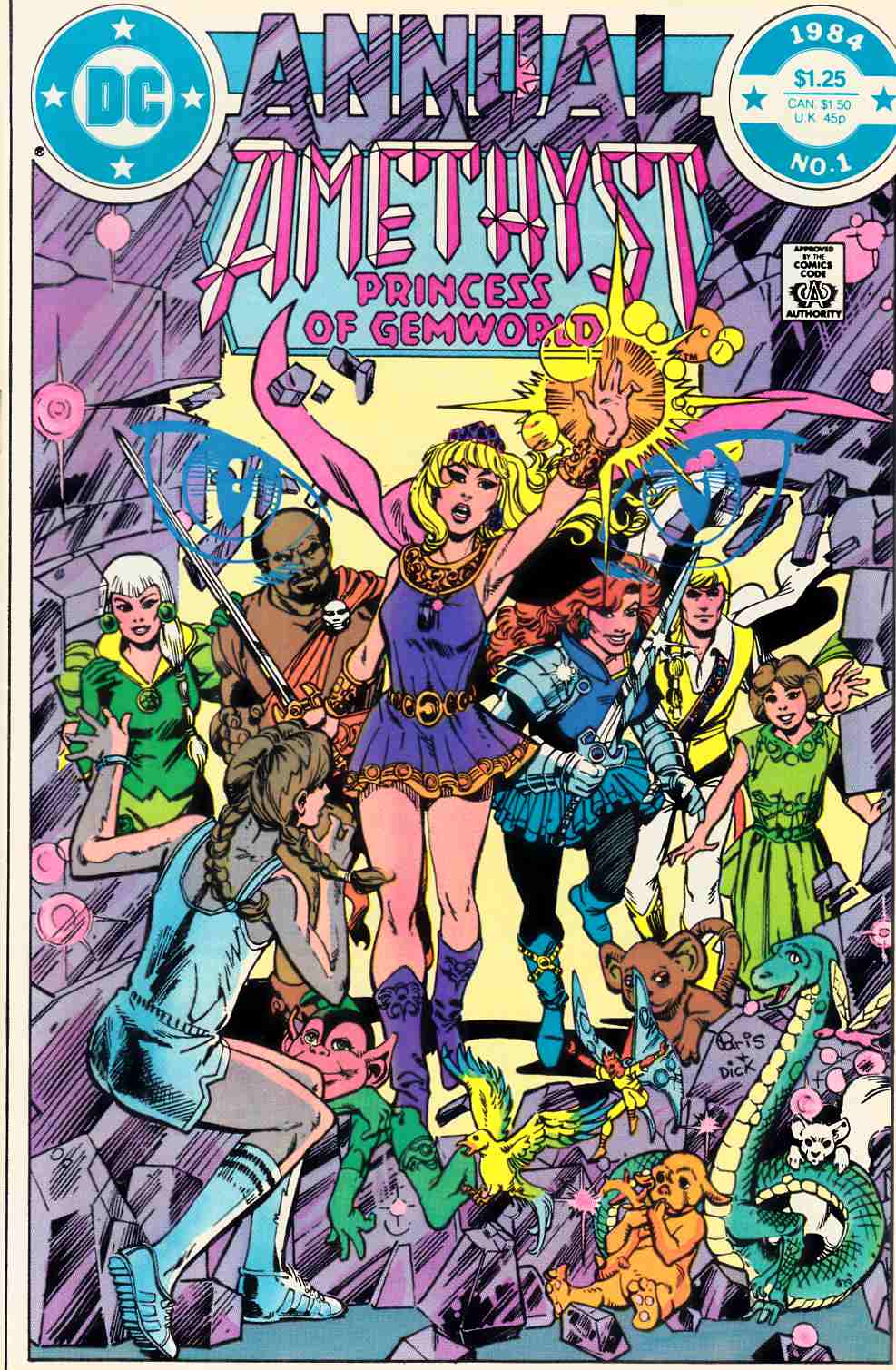 Amethyst Princess of Gemworld Annual #1 Very Fine (8.0) [DC Comic] THUMBNAIL