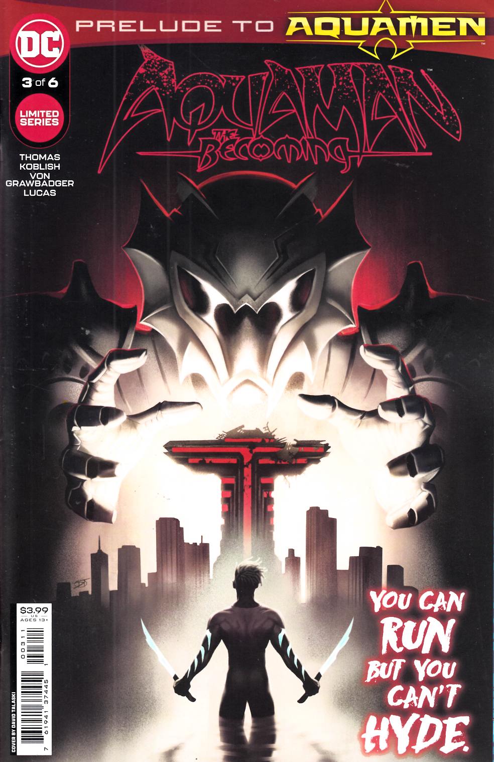 Aquaman the Becoming #3 Near Mint (9.4) [DC Comic] THUMBNAIL