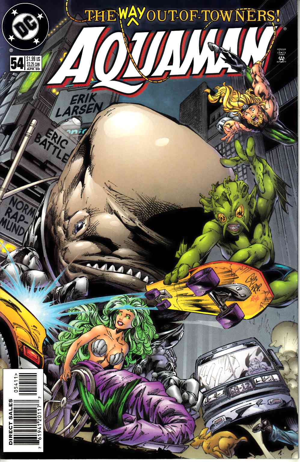 Aquaman #54 Very Fine (8.0) [DC Comic] LARGE