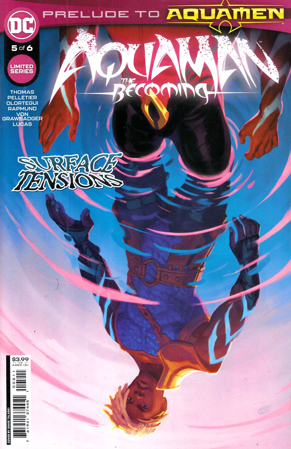 Aquaman the Becoming #5 Near Mint (9.4) [DC Comic] THUMBNAIL