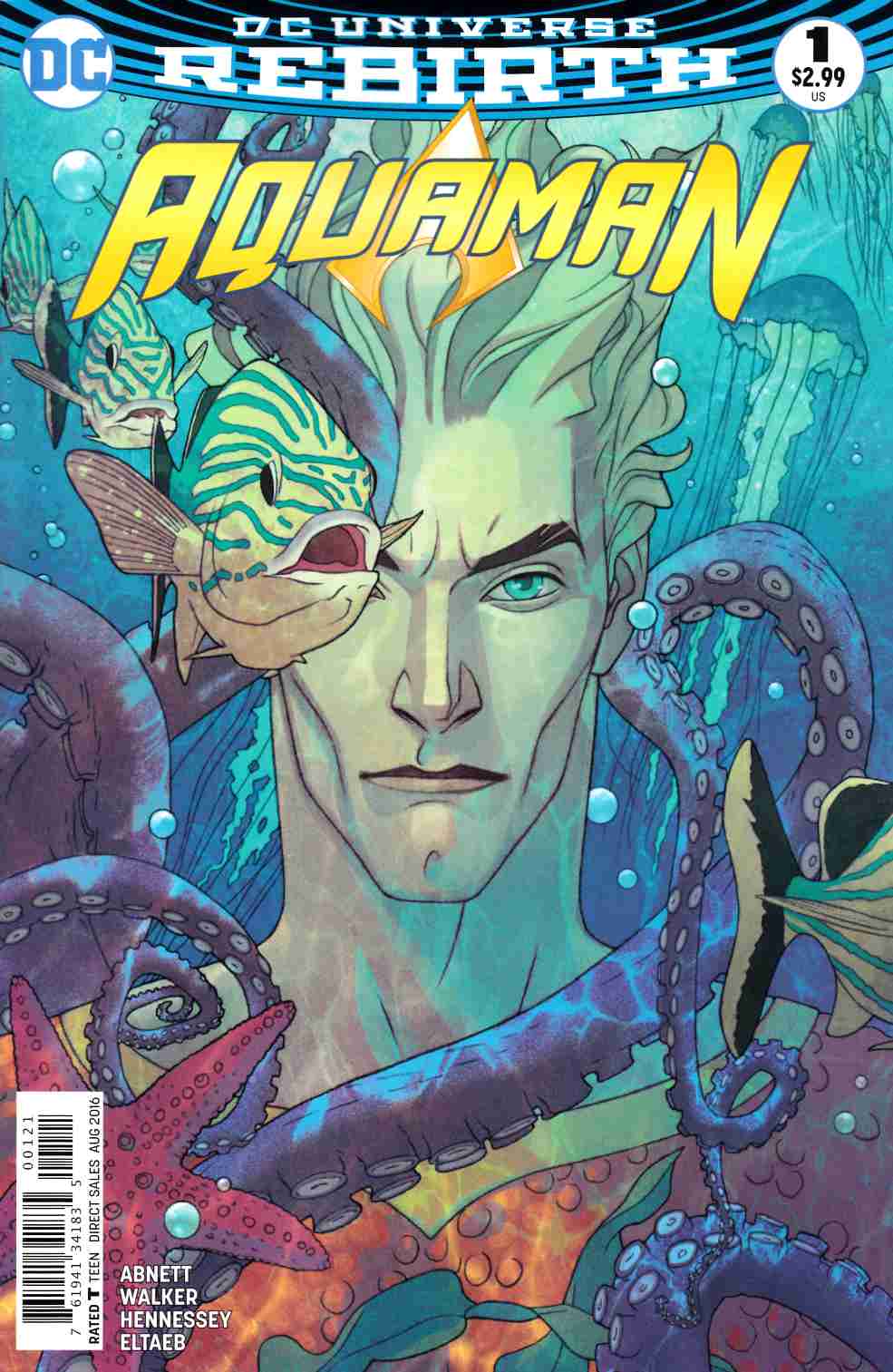 Aquaman #1 Middleton Variant Cover [DC Comic]