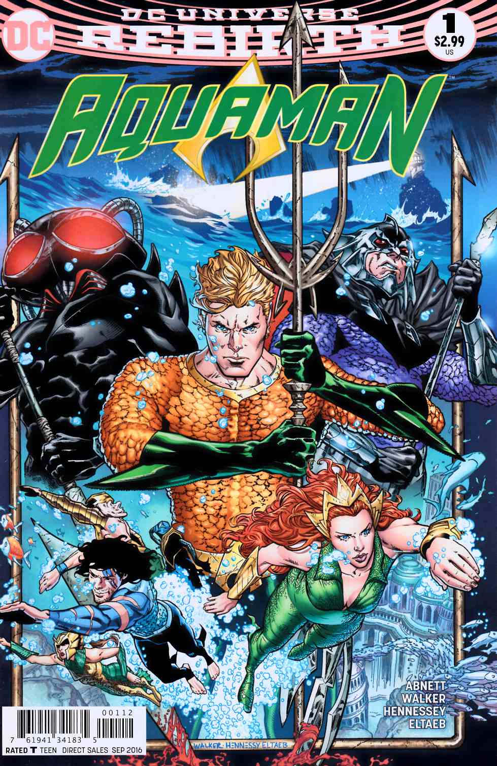 Aquaman #1 Second Printing [DC Comic]