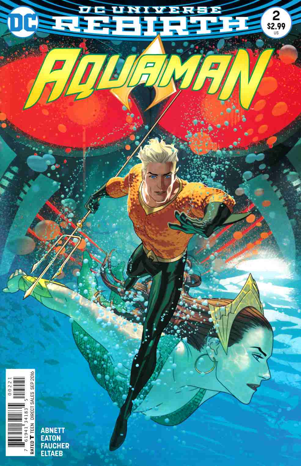 Aquaman #2 Middleton Variant Cover [DC Comic]