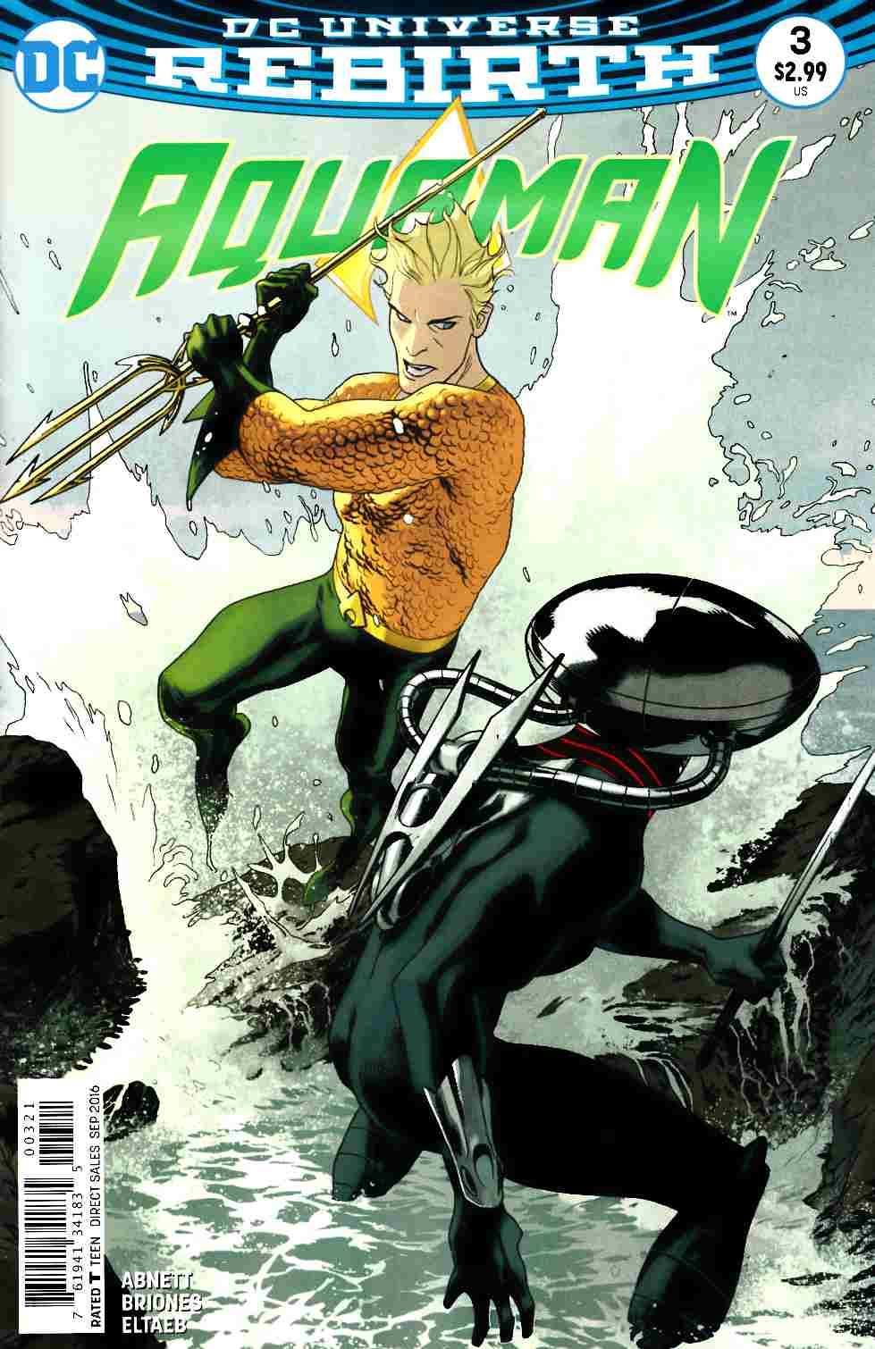 Aquaman #3 Middleton Variant Cover [DC Comic]