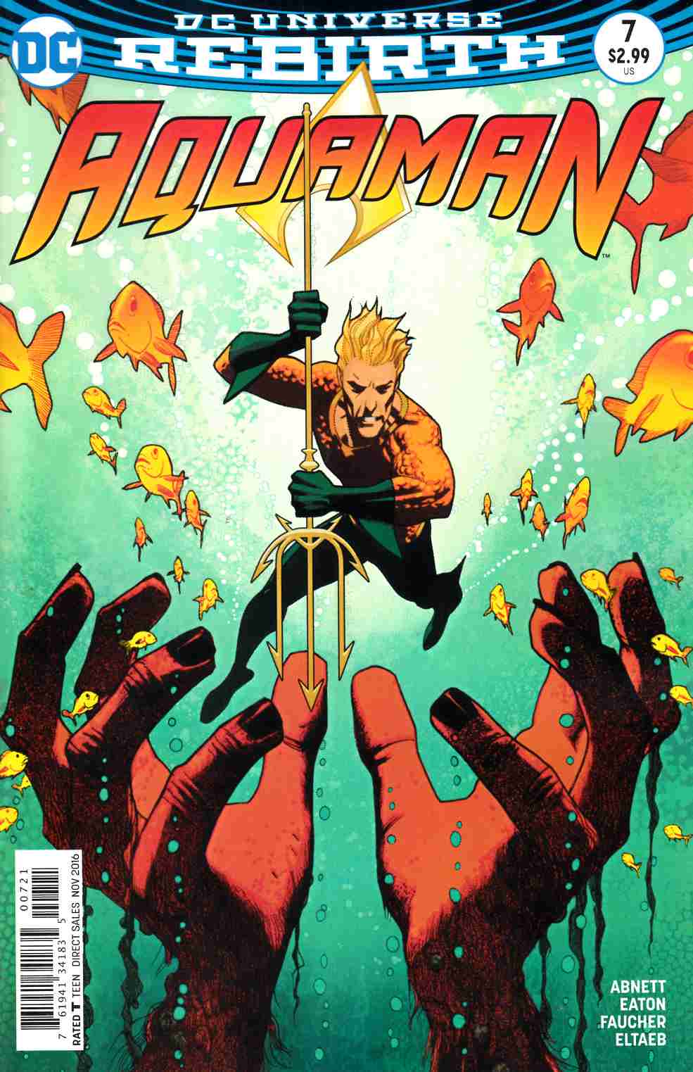 Aquaman #7 Middleton Variant Cover [DC Comic]