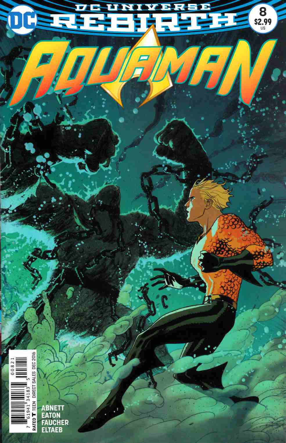 Aquaman #8 Middleton Variant Cover [DC Comic]