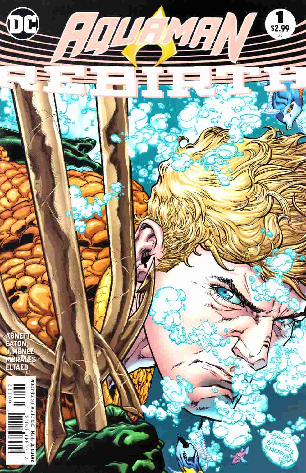 Aquaman Rebirth #1 Second Printing [DC Comic]