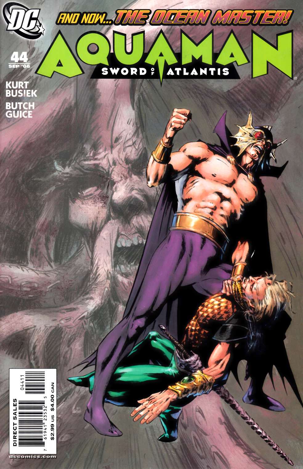 Aquaman Sword of Atlantis #44 Near Mint (9.4) [DC Comic] THUMBNAIL