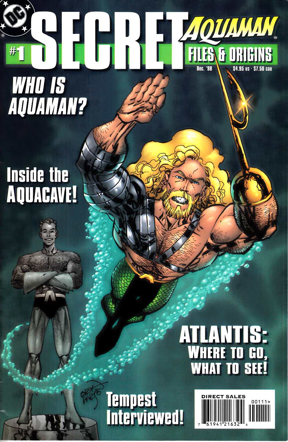 Aquaman Secret Files #1 Fine (6.0) [DC Comic] THUMBNAIL