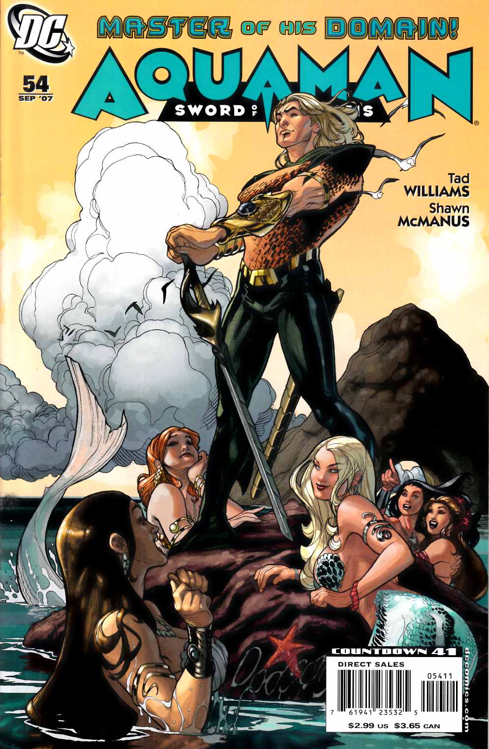 Aquaman Sword of Atlantis #54 Fine (6.0) [DC Comic] THUMBNAIL