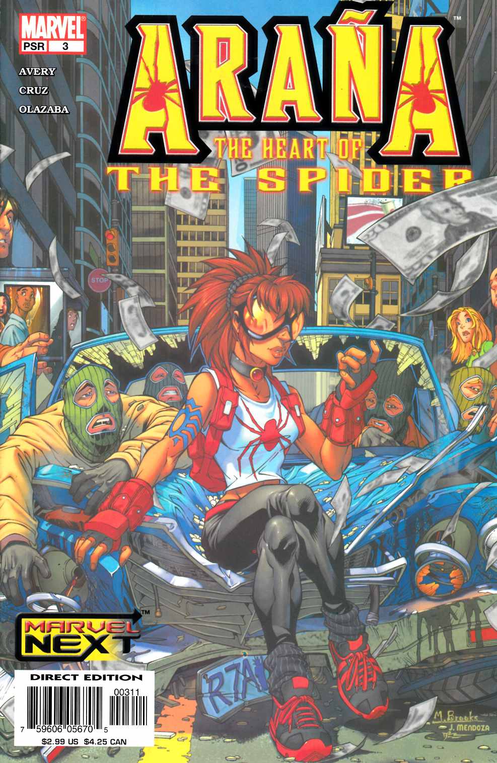 Arana Heart of the Spider #3 Near Mint (9.4) [Marvel Comic] LARGE