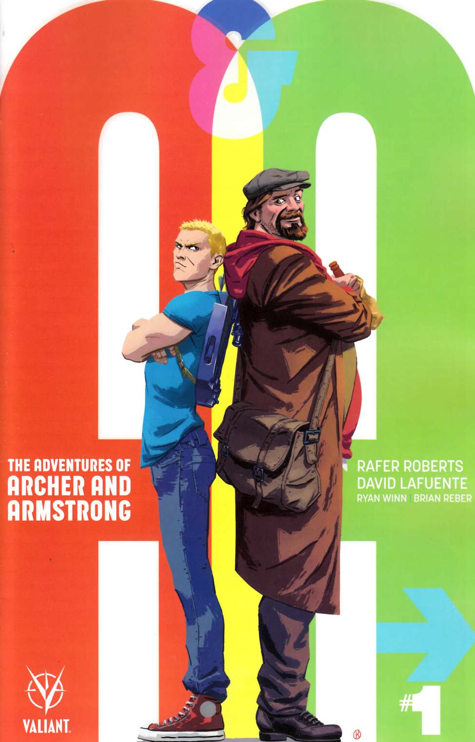 Archer & Armstrong #1 Cover B- Kano [Valiant Comic] LARGE