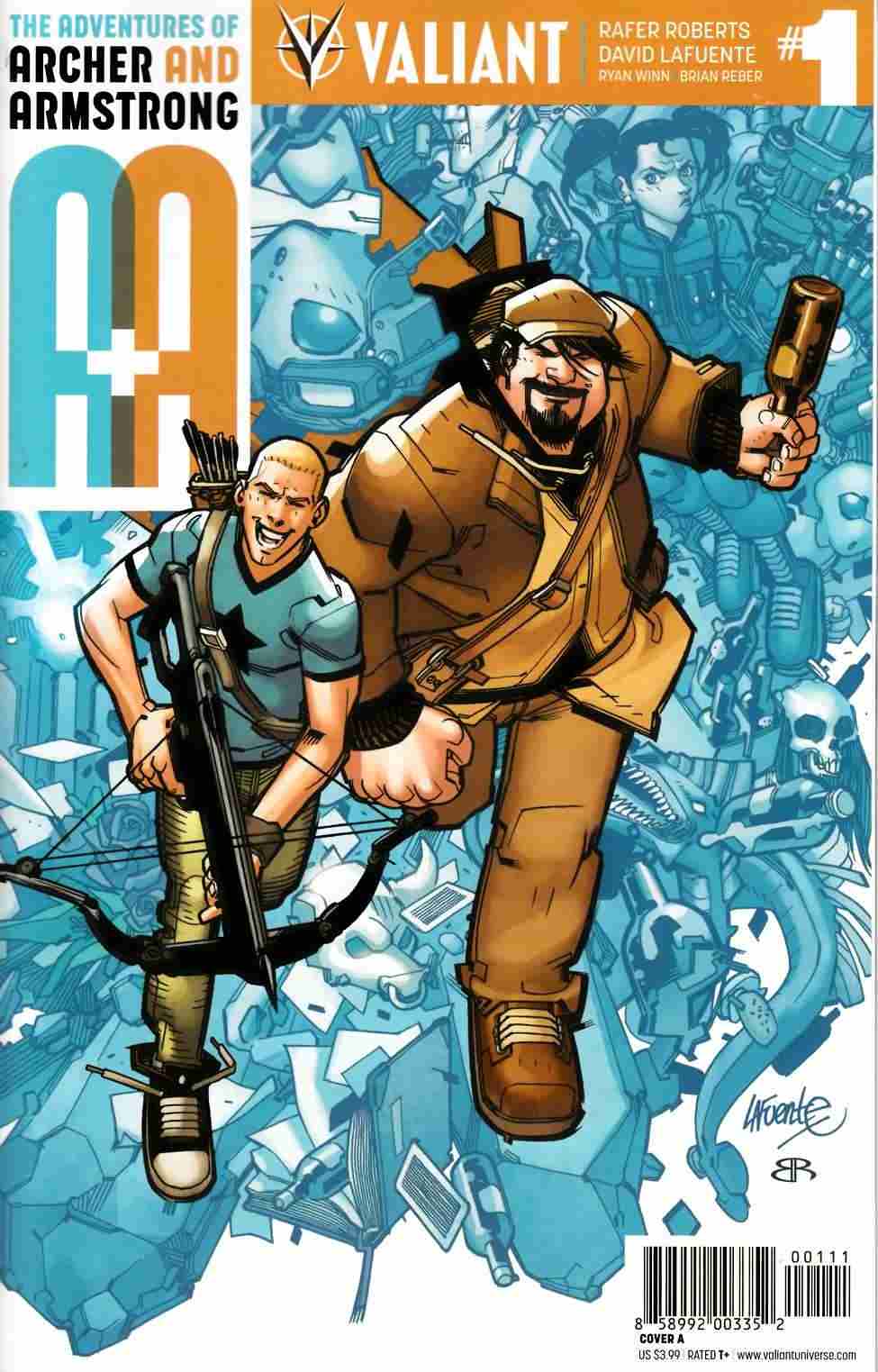 Archer & Armstrong #1 Cover A- Lafuente [Valiant Comic] LARGE