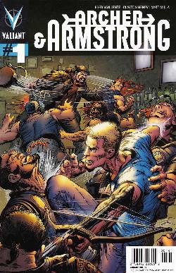 Archer & Armstrong #1 Neal Adams Variant Cover [Valiant Comic] LARGE