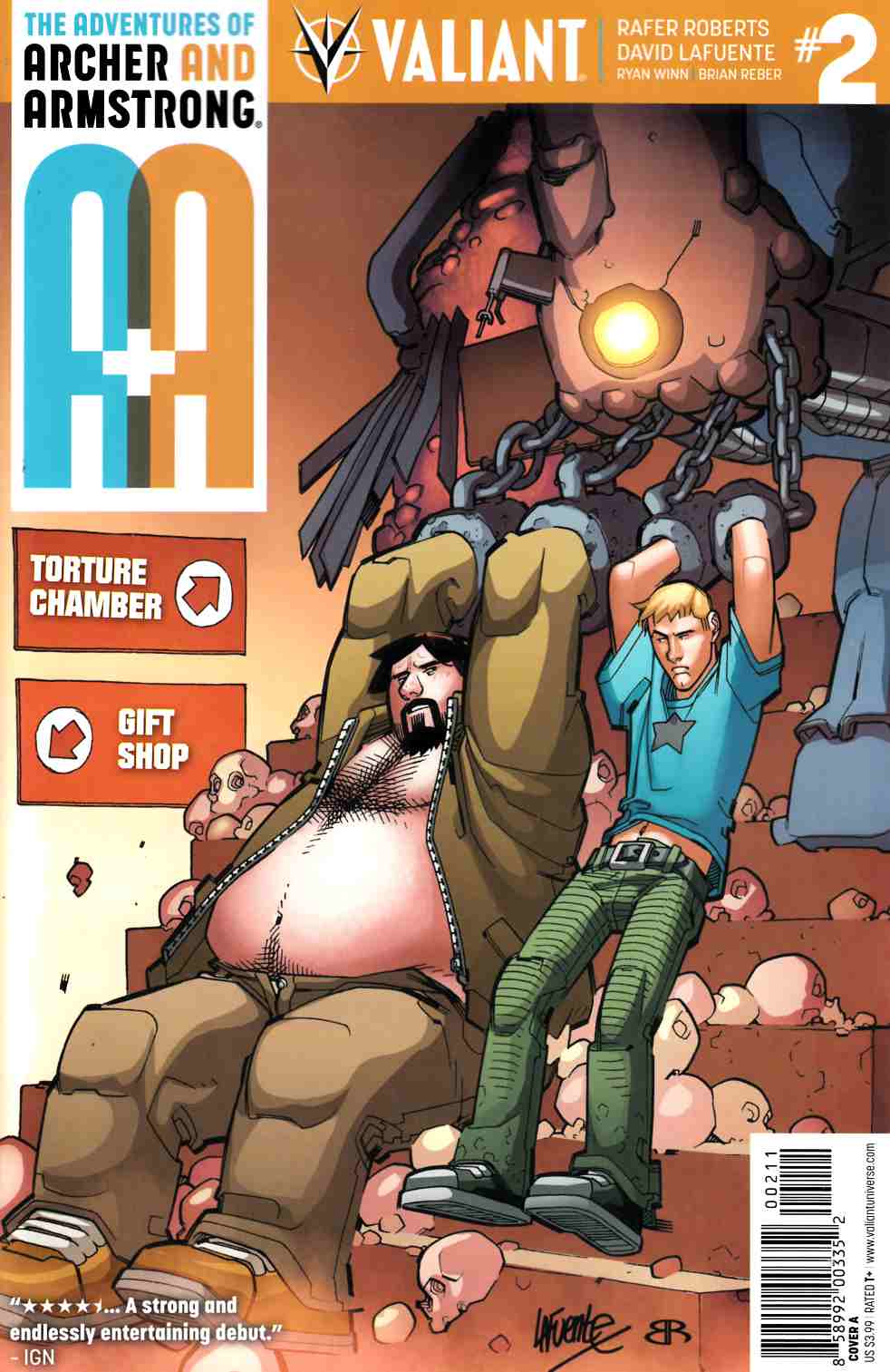 Archer & Armstrong #2 Cover A [Valiant Comic] LARGE