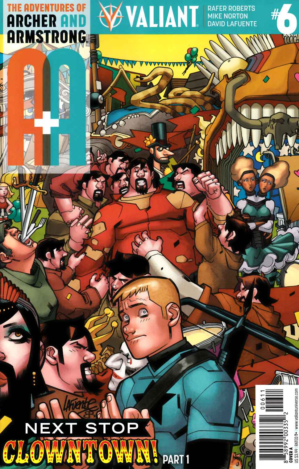 Archer & Armstrong #6 Cover A [Valiant Comic] THUMBNAIL