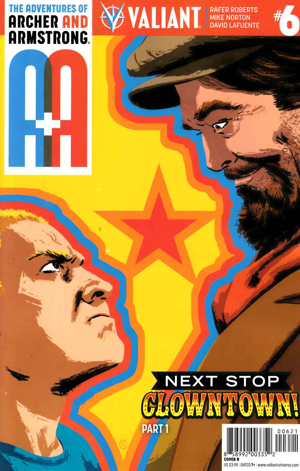 Archer & Armstrong #6 Cover B [Valiant Comic] THUMBNAIL