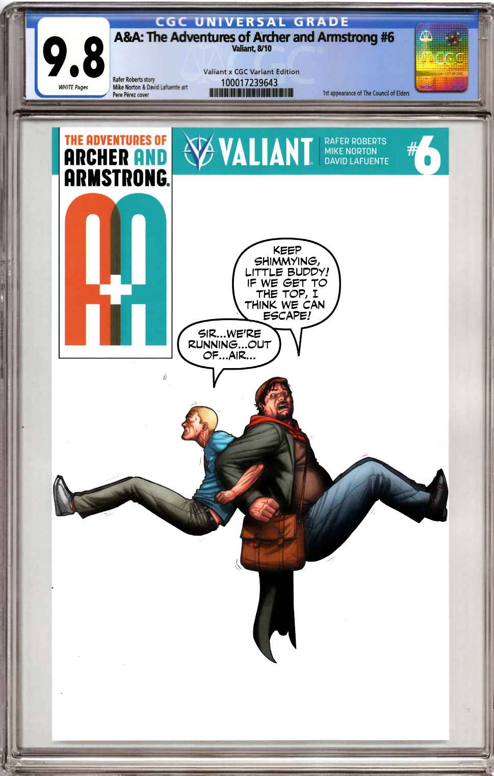 Archer & Armstrong #6 Cover D [Valiant Comic] LARGE