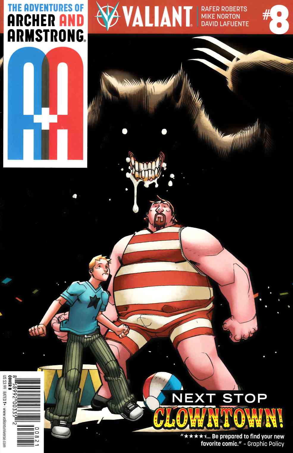 Archer & Armstrong #8 Cover B [Valiant Comic] THUMBNAIL