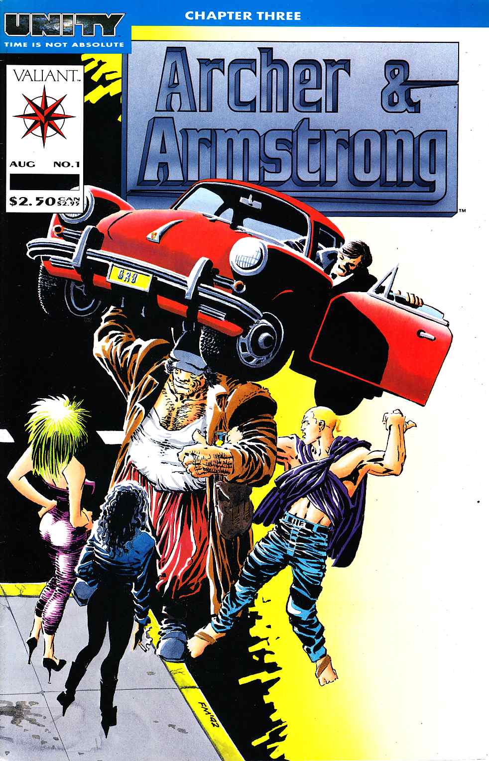 Archer & Armstrong #1 Near Mint (9.4) [Valiant Comic] THUMBNAIL