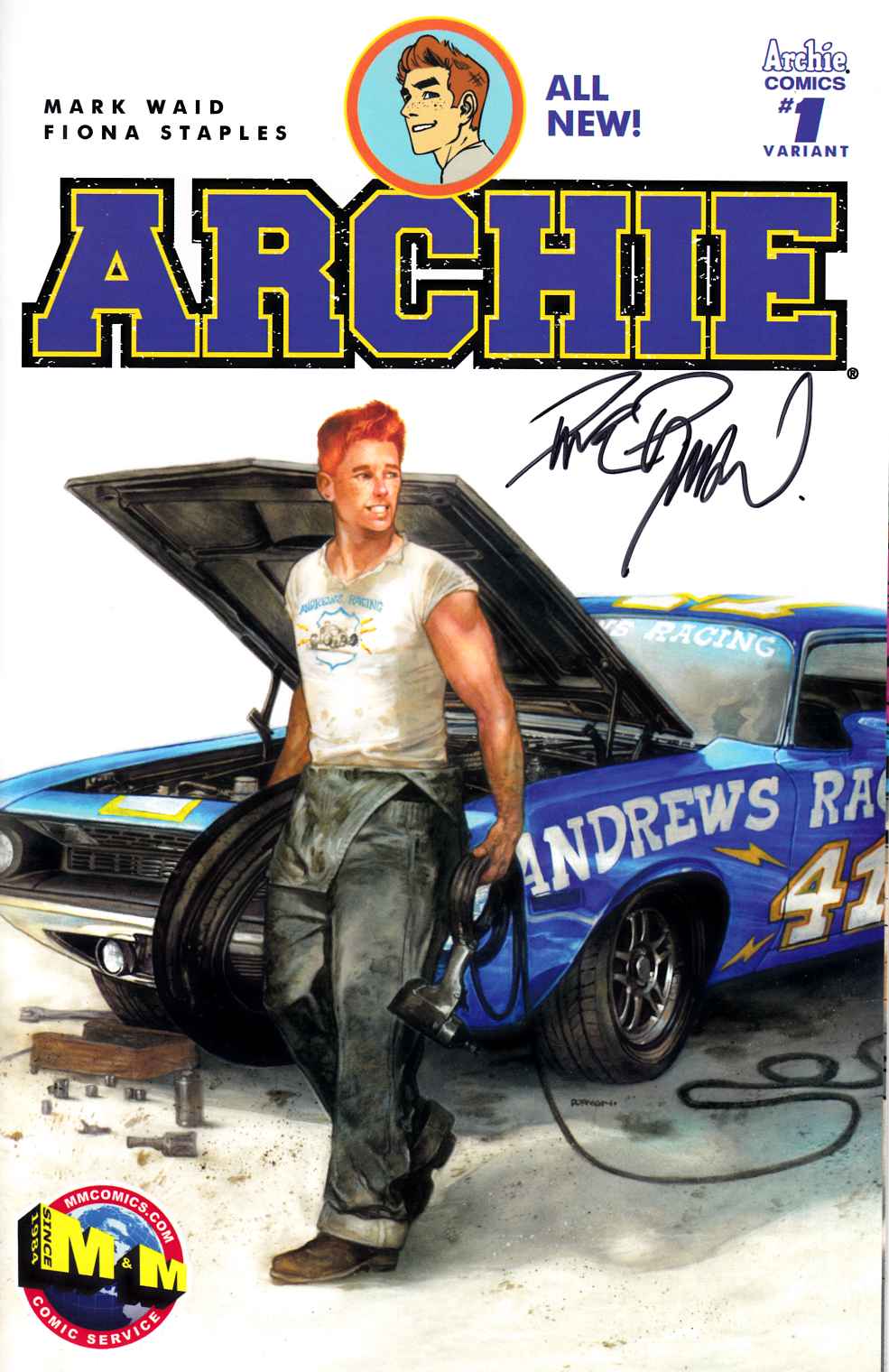 Archie #1 Dave Dorman Exclusive Cover Signed Edition [Archie Comic] LARGE