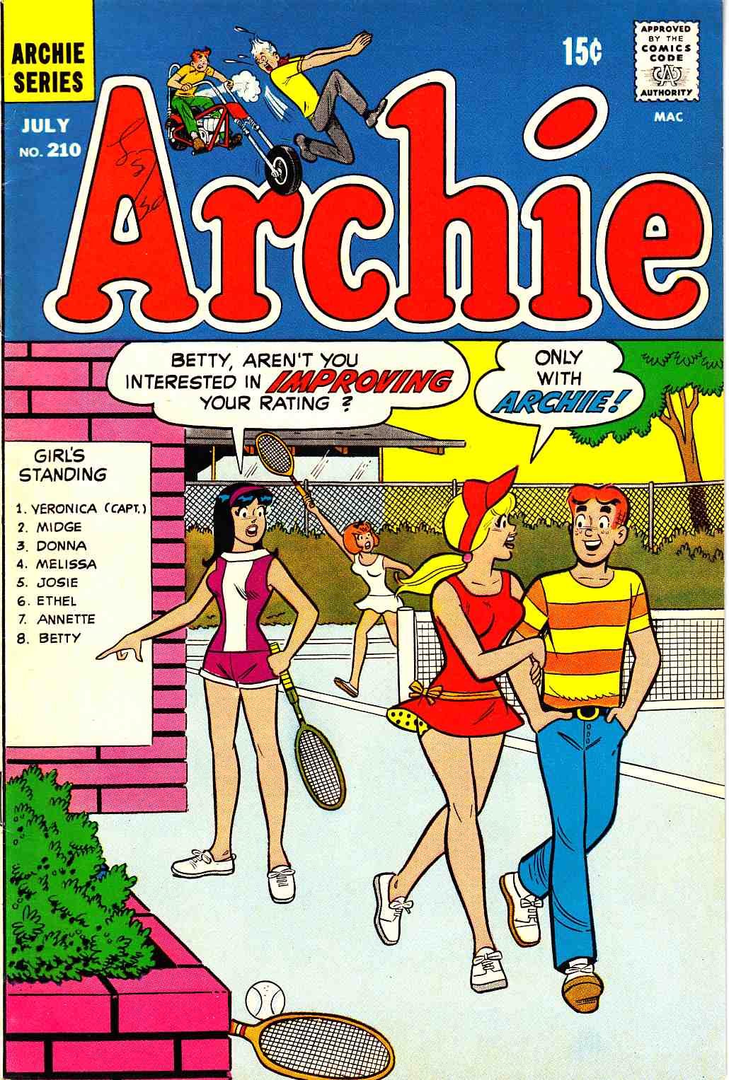 Archie #210 Very Fine (8.0) [Archie Comic] THUMBNAIL