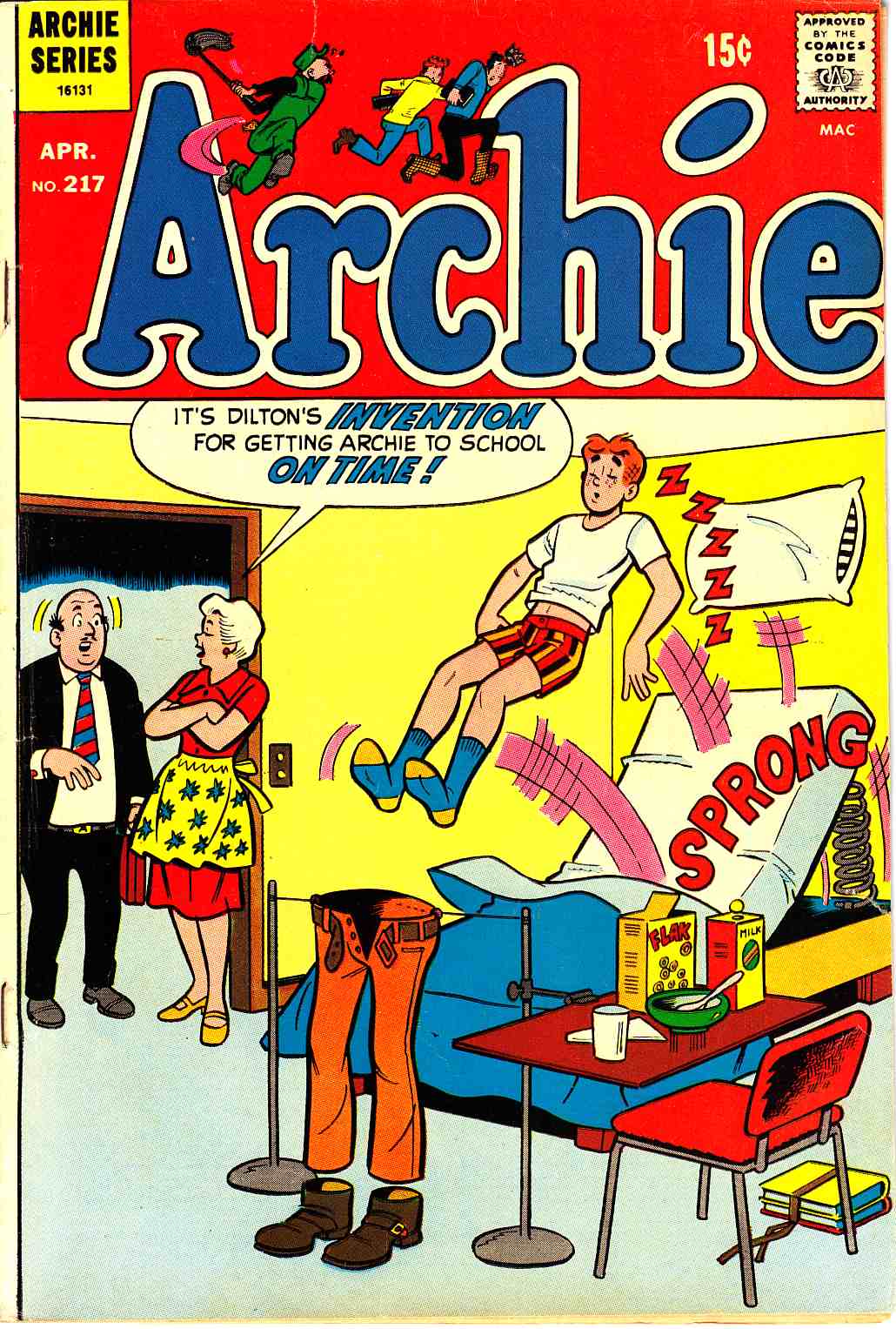Archie #217 Fine (6.0) [Archie Comic] THUMBNAIL