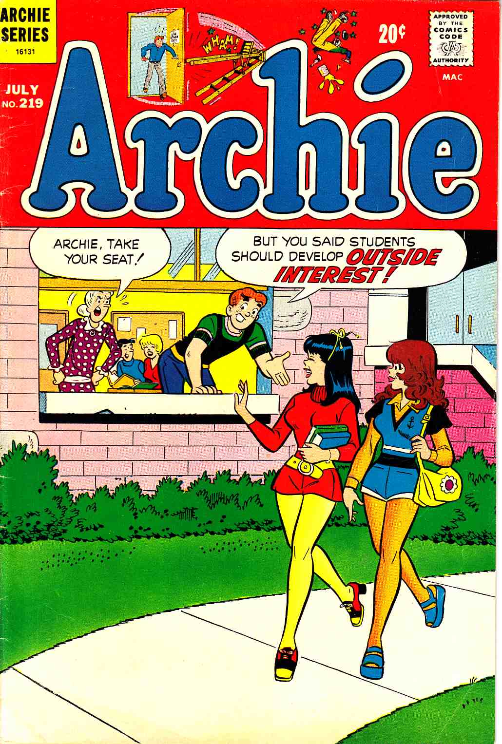 Archie #219 Fine (6.0) [Archie Comic] THUMBNAIL