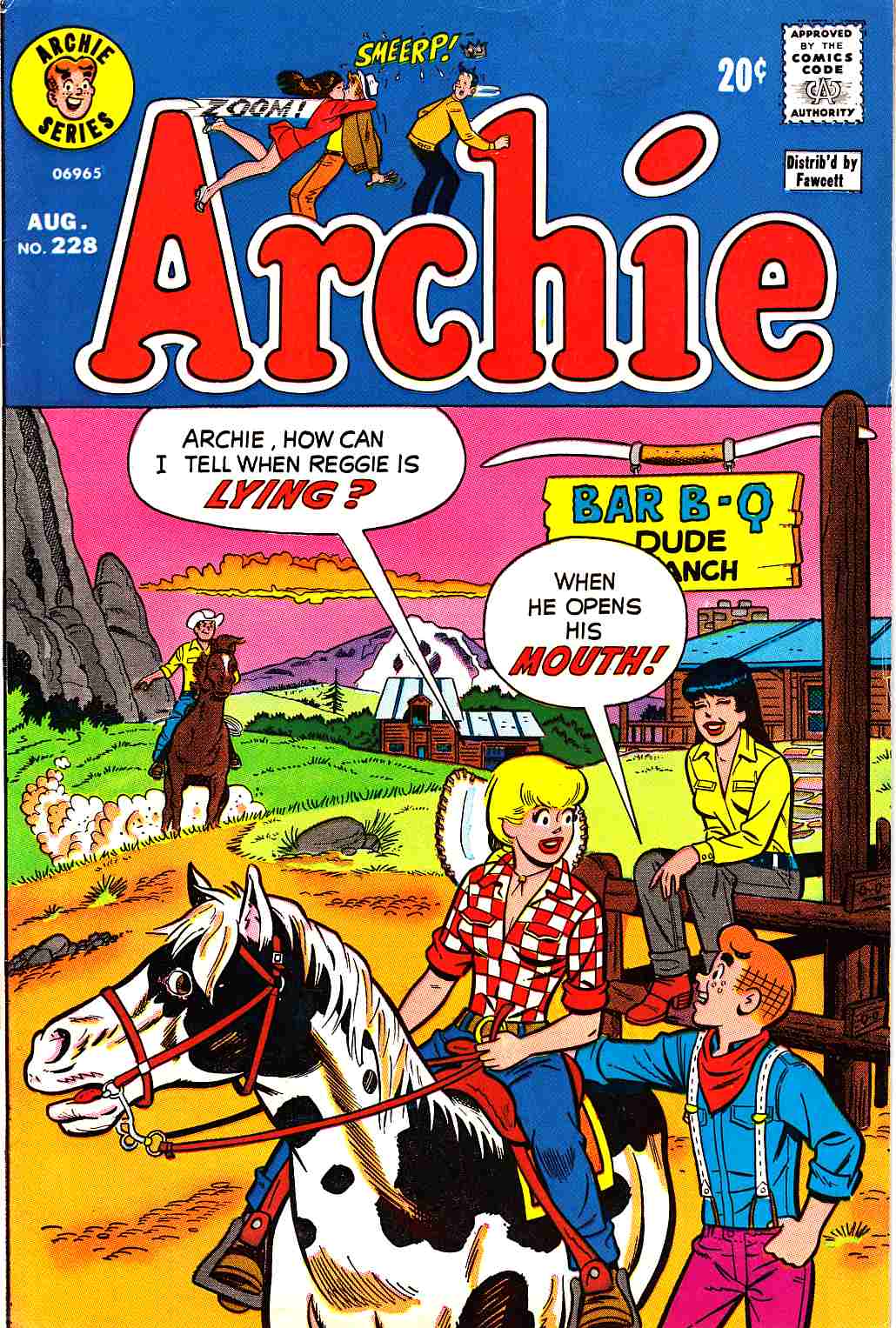 Archie #228 Fine (6.0) [Archie Comic] THUMBNAIL